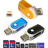 Картрідер USB MS M2 MMC Duo Mini SD, фото 3