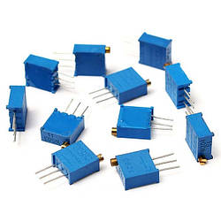 Підстройковий резистор 3296W, 500 Ом (501)