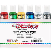 БЛИСКУЧИЙ БАРВНИК CHEFMASTER METALLIC BLUE / СИНІЙ МЕТАЛІК, 19 ГР (США)