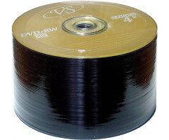 Диск VS DVD+RW 4,7 GB 4x, Bulk/50 (CMC Magnetics) золотистий