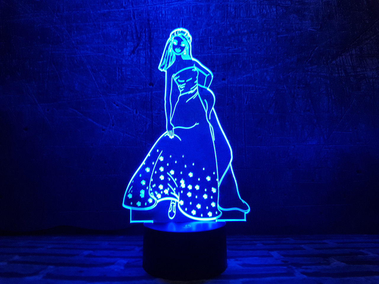 Змінна пластина для 3D-світильників "Золонька" 3DTOYSLAMP, фото 1