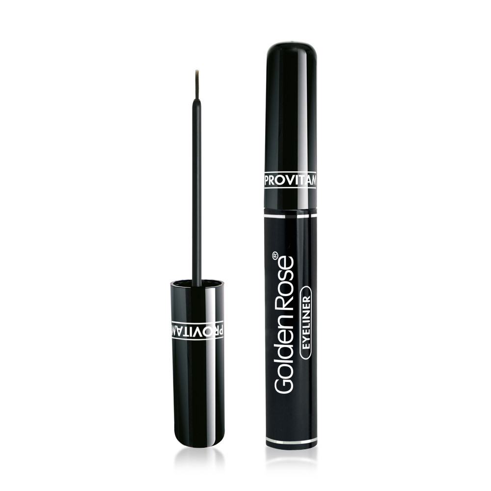Підводка для очей Golden Rose Volume Black Eyeliner, фото 1