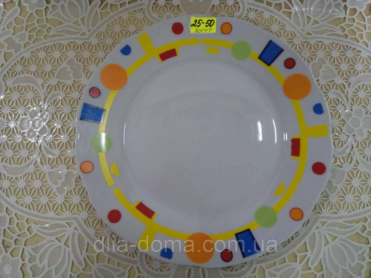 Франц. тарілка дрібна No9, фото 1