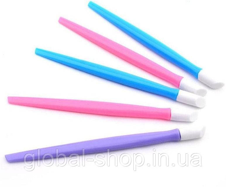 Пушер силіконовий для манікюру,пушер силіконовий для кутикули