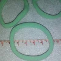 Резинка бесшовная (микрофибра) 5 см, светло-зеленая
