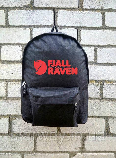 Рюкзак Fjallraven червоне лого