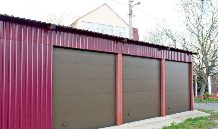 Гаражні ворота алютех trend 2625 ш 2125 в