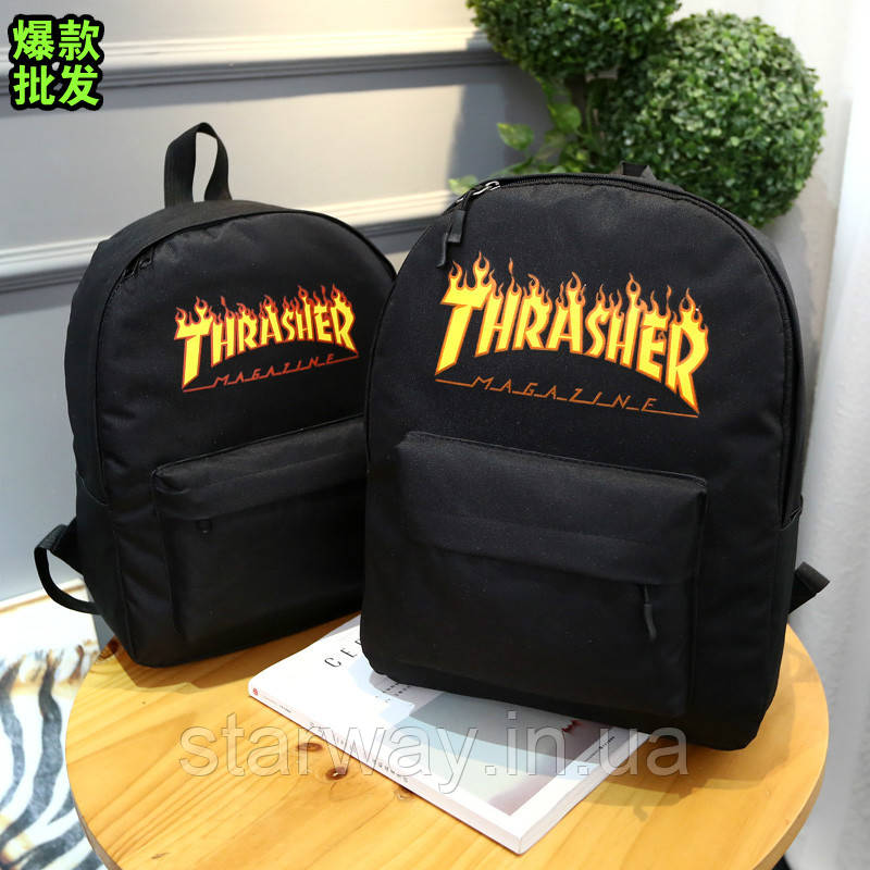 Рюкзак Thrasher  ⁇  Трешер вогняне лого