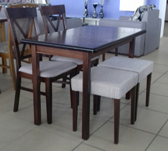 Табурет (серія Еліт) (горіх, венге, білий, бежевий) для кухні Fusion Furniture, фото 2