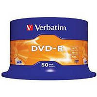 Диск Verbatim DVD-R 4.7GB 16x, Cake 50, SR-43548