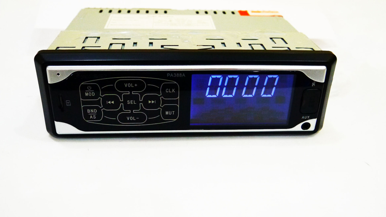 Автомагнітола PA 388A ISO — MP3 Player, FM, USB, SD, AUX сенсорна магнітола