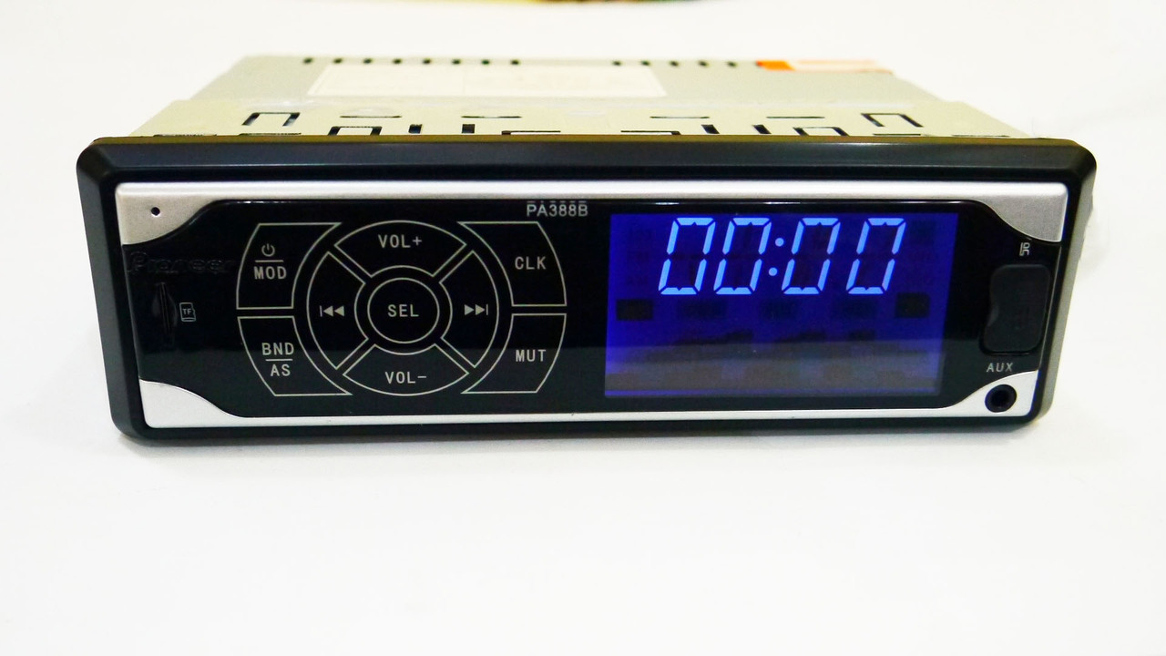 Автомагнітола PA 388B ISO — MP3 Player, FM, USB, SD, AUX сенсорна магнітола