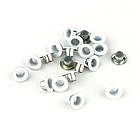 Люверси Блочки для шкіри, тканини 4мм Мікс 25шт LVM003, фото 3