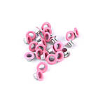 Люверси Блочки для шкіри, тканини 4мм Мікс 25шт LVM003, фото 6