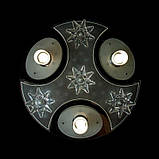 Стельова люстра з підсвічуванням і пультом 85030-4+3, фото 5