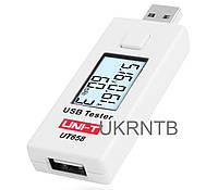 USB тестер UNI-T UT658 / USB Tester / Измеритель емкости аккумулятора / батареи / Вольтметр / Амперметр