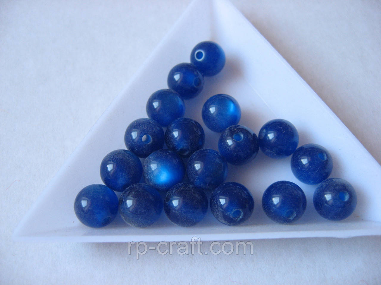 Бусина акрилова, куля, 8 мм, фото 1