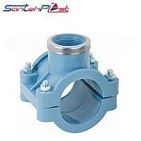 Хомут врезной 50х1/2" PN10 Santechplast 