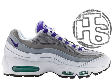 Жіночі кросівки Nike Air Max 95 OG Grape White/Gray/Purple 554970-151, фото 1