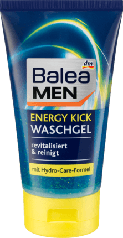 Очищуючий гель для обличчя, чоловічий. Balea MEN Waschgel energy kick, 150 мл