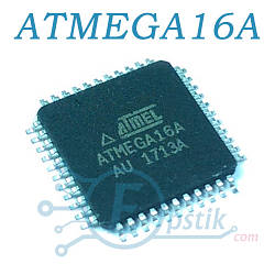 ATMEGA16A-AU, мікроконтролер TQFP44