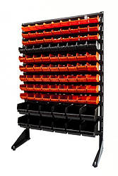 Стелаж з ящиками для метизів Липовець складське обладнання,стелаж