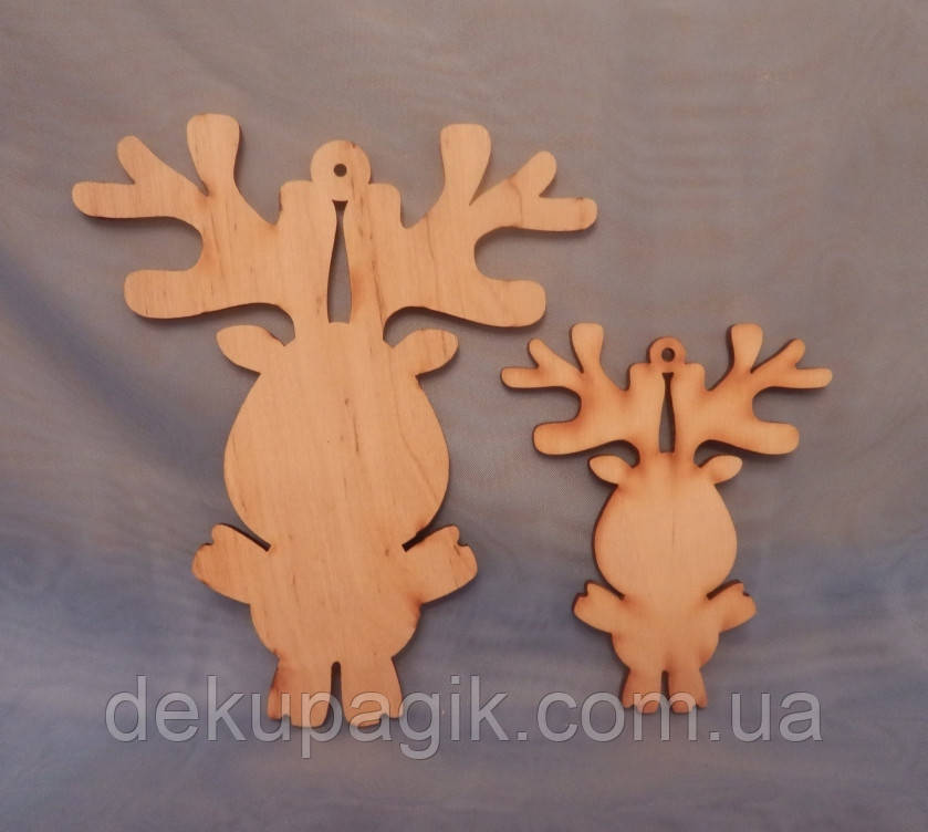 Підвіска Лось 10см, фото 1