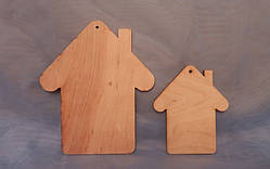 Підвіска декоративна Будиночок 10см (арт275,1), фанера 4мм