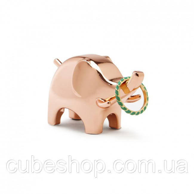 Тримач для кілець Anigram Elephant Umbra (мідь)