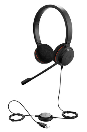 Гарнітура для кол-центру Jabra EVOLVE 20 MS Stereo, фото 3