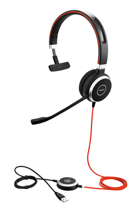 Гарнітура для кол-центру Jabra EVOLVE 40 MS Mono, фото 3