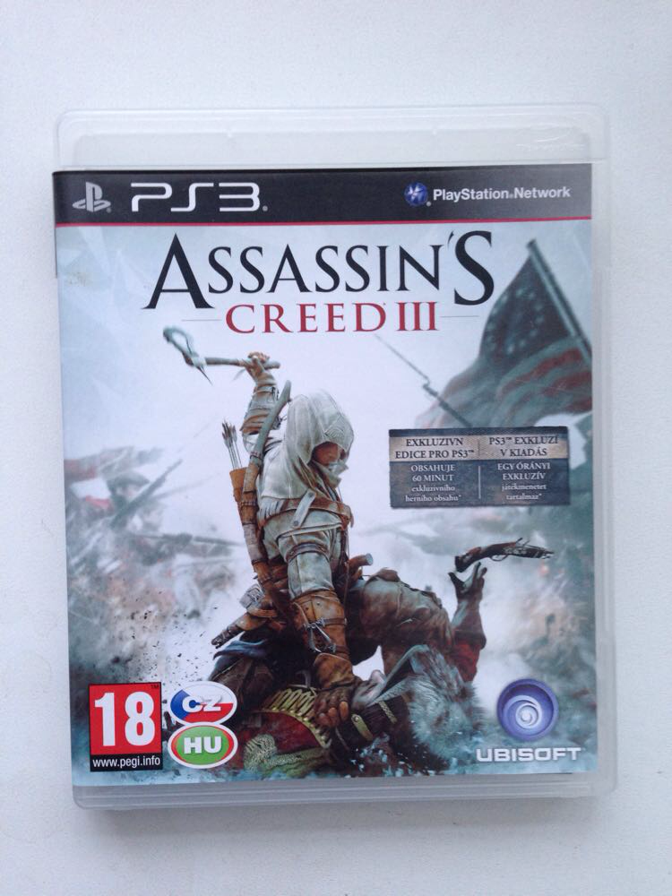 Видео игра Assassins Creed 3 (PS3) pyc. - фото 1 - id-p372191033