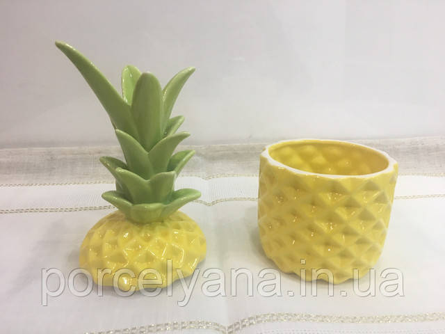 Керамический ананас с крышкой