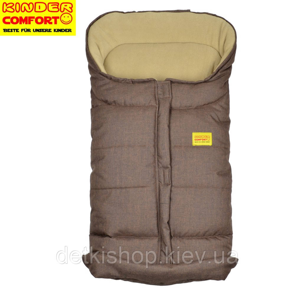 Конверт флісовий Kinder Comfort Vlies Melange Braun, фото 1