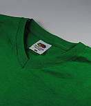 Футболка чоловіча з v-подібним вирізом базова, бавовна, фото 10