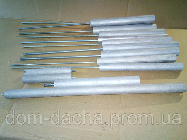 МАГНІВИЙ АНОД ДЛЯ БІЙЛЕРА 20Х200MM, М5Х10, фото 2