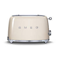 Тостер на 2 тоста Smeg кремовый TSF01CREU