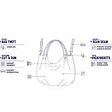 Сумка через плече "антизлодій" 4 ступеня захисту, фото 7