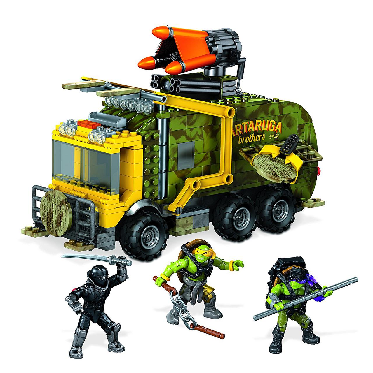 Конструктор Бойовий автомобіль-мутант Черепашки-ніндзя Mega Bloks Teenage Mutant Ninja Turtles Battle Truc