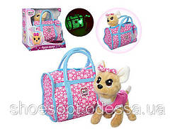 Собачка Кікі в модній світній сумочці, звук (українська мова)