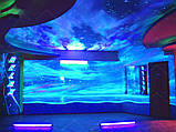 Темно-синій флуоресцентний ультрафіолетовий порошок Noxton, фото 3