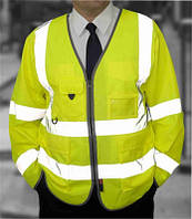 Светоотражающая накидка High Visibility Jacket. Великобритания, оригинал.