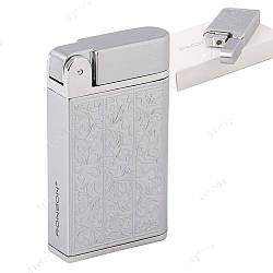 Запальничка на подарунок Ronson (Silver) Візерунок Venetian Turbo ZR130124