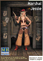 "Marshal Jessie". Збірна платикова фігура в масштабі 1/24. MASTER BOX 24018