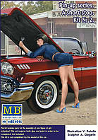 Pin-up series. A short stop. Kit No. 2. 1/24 MASTER BOX 24016