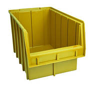 Пластикові ящики для складу 700 жовтий - 200 х 210 х 350 Хорол