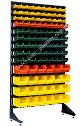 Стелаж для кріплення з пластиковими ящиками Харків