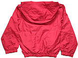 Куртка-вітровка для дівчинки бордовий, зріст 110 см, Бембі, фото 2
