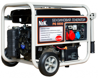 Бензинові генератори NIK PG5500, фото 2