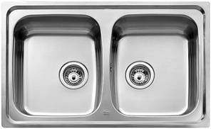 Мийка кухонна врізна з нержавіючої сталі TEKA UNIVERSO 2C мікродекор